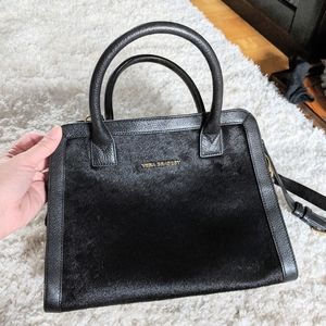 Vera Bradley Calf hair/leather purse black
